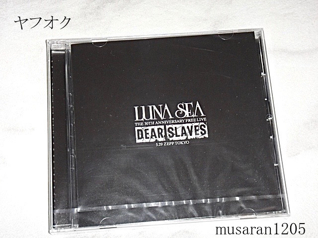 LUNA SEA/Blu-ray/DEAR SLAVES 5.29 Zepp Tokyo/(2019年5月29日