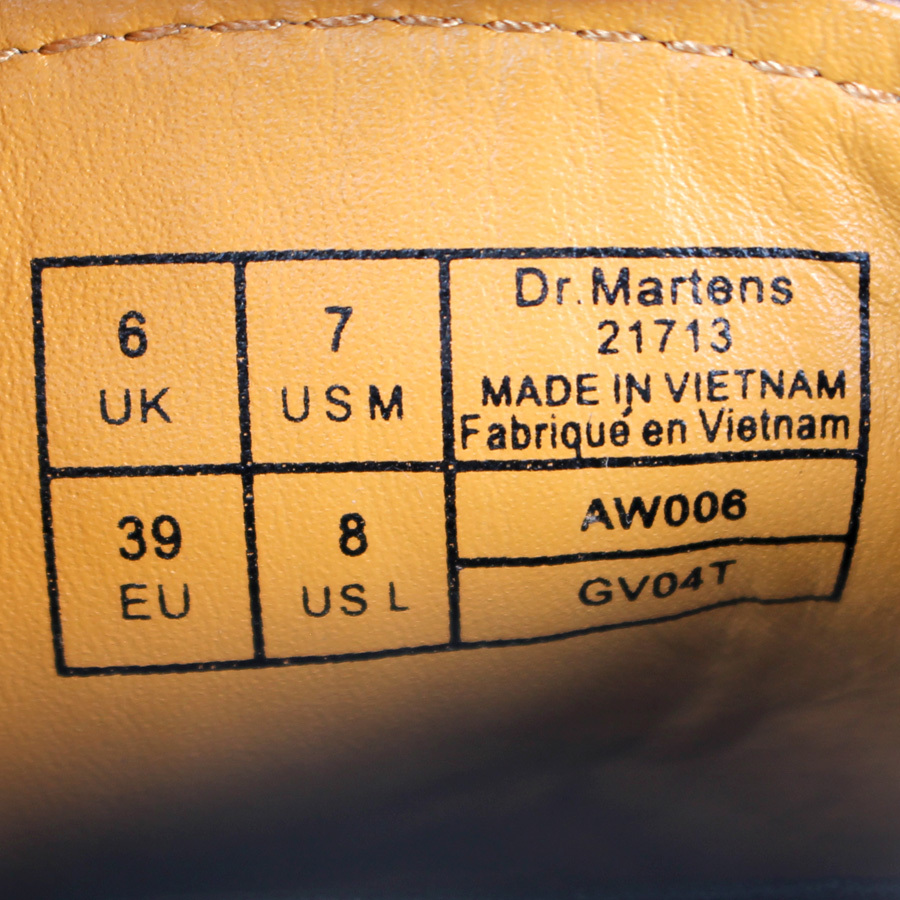 美品 Dr Martens × BEAMS 3ホールシューズ UK6＝25 21713 パテント