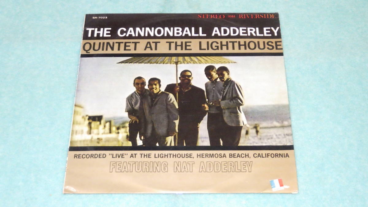 【LP】THE CANNONBALL ADDERLEY QUINTET AT THE LIGHTHOUSE　　ライトハウスのキャノンボール・アダレイ　　サイン入り　_画像1
