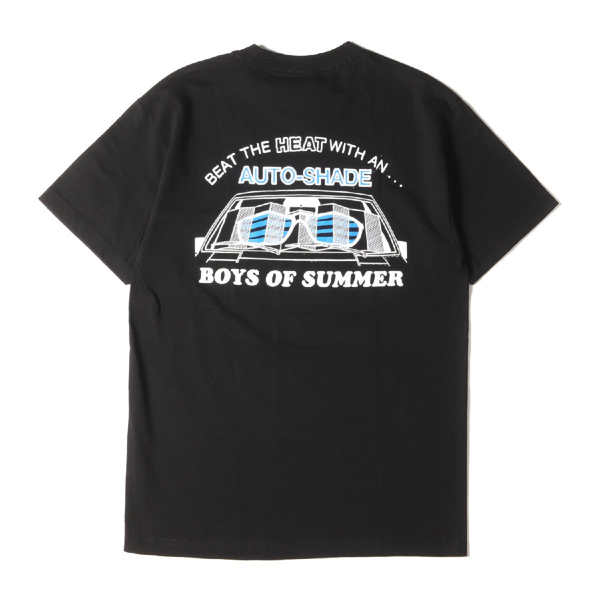 BOYS OF SUMMER ボーイズ オブ サマー Tシャツ サイズ:M グラフィック プリント クルーネック 半袖 Tシャツ AUTO SHADE T-SHIRT ブラック