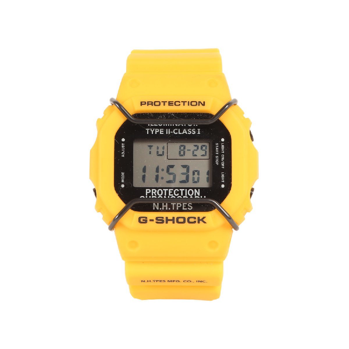 美品 N.HOOLYWOOD エヌハリウッド 22AW 第9弾 G-SHOCK DW-5600NH22-9JR 腕時計 ウォッチ イエロー CASIO カシオ ジーショック コラvボ