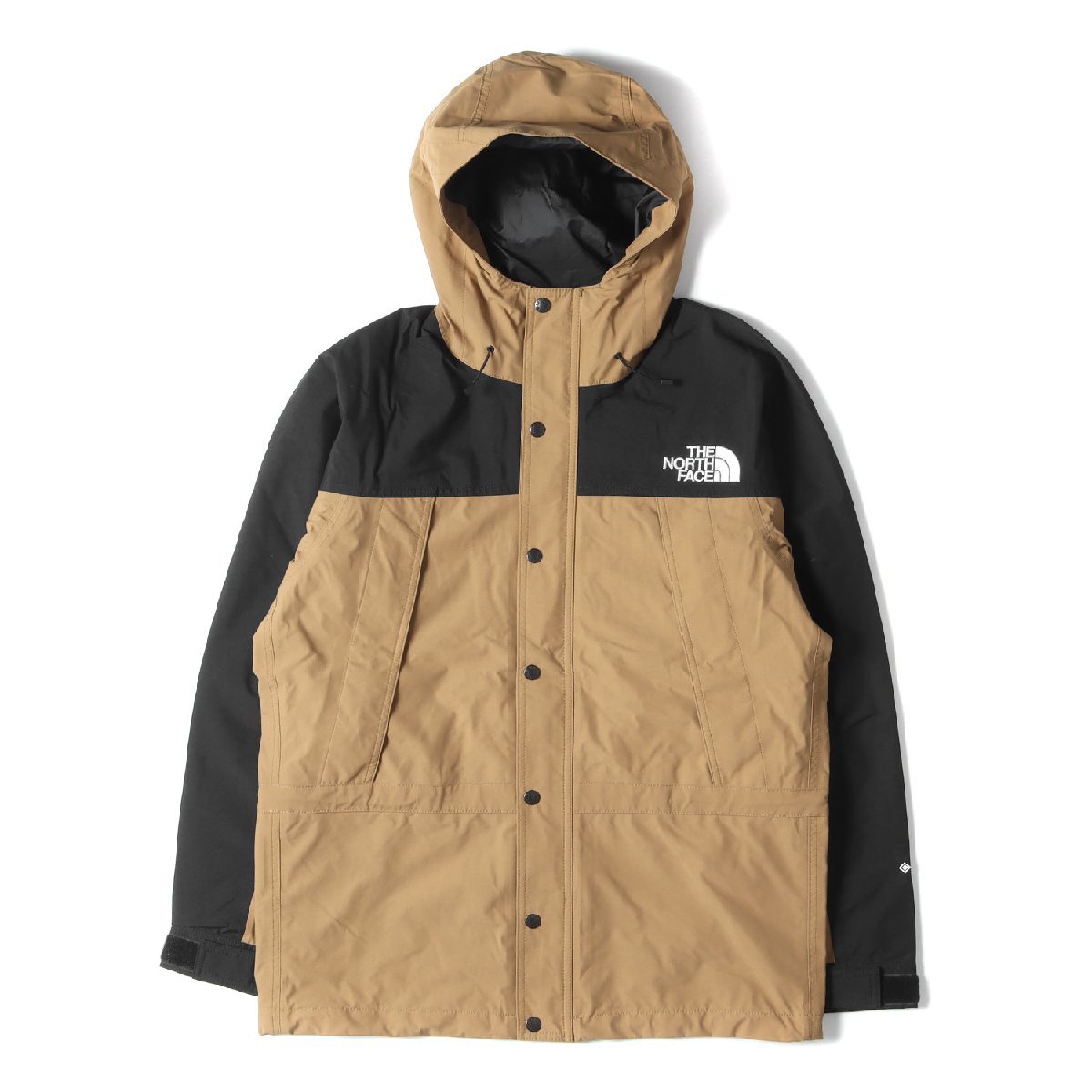 THE NORTH FACE ノースフェイス 19AW GORE-TEX マウンテンライト ジャケット Mountain Light Jacket ブリティッシュカーキ(BK) L_画像1