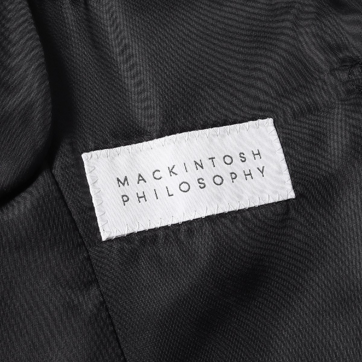 MACKINTOSH PHILOSOPHY マッキントッシュ フィロソフィー ウール クールマックス 2B テーラード ジャケット TROTTER JACKET COOLMAX 38R_画像4