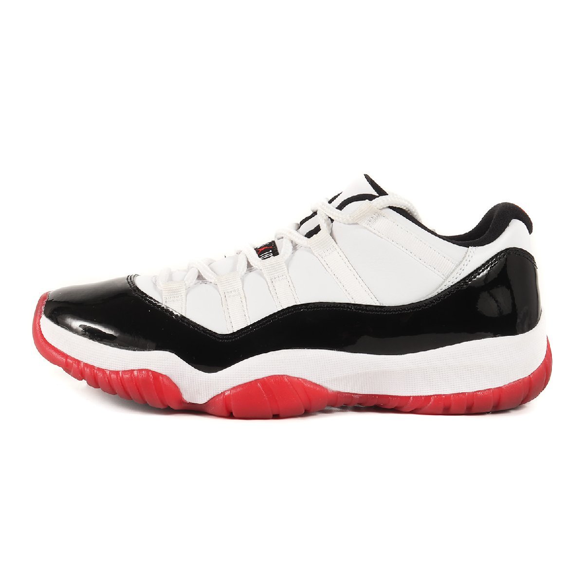 美品 NIKE ナイキ サイズ:25.5cm AIR JORDAN 11 RETRO LOW WHITE BRED (AV2187-160) 2020年 エアジョーダン11 レトロ ロー US7.5