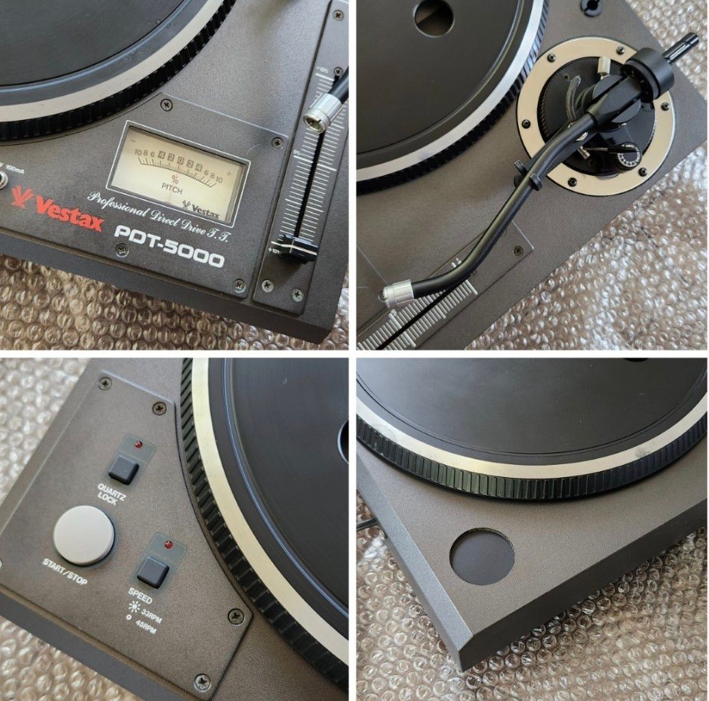 送料無料■■Vestax  PDT-5000■■ベスタクス ターンテーブル■■レコードプレーヤー ②