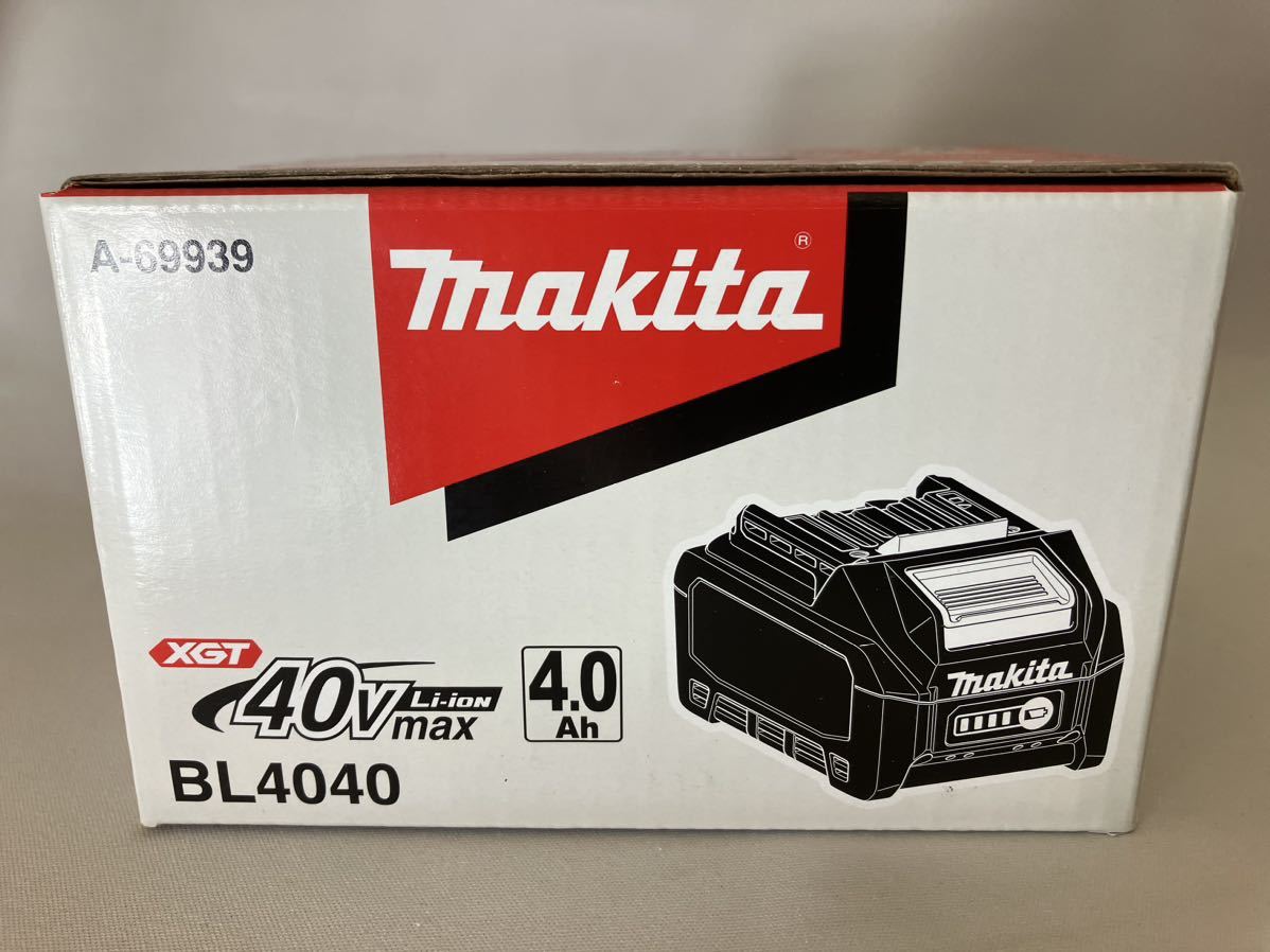 ☆未使用☆Makita マキタ 純正 リチウムイオン バッテリ BL4040 40Vmax