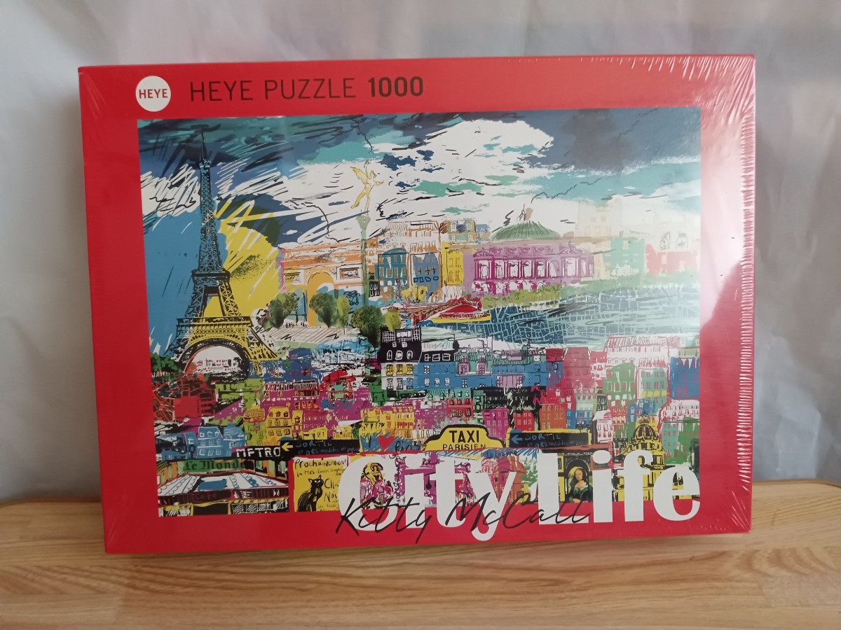 未開封　Kitty McCall　ジグソーパズル　1000ピース　Jigsaw Puzzle City Life