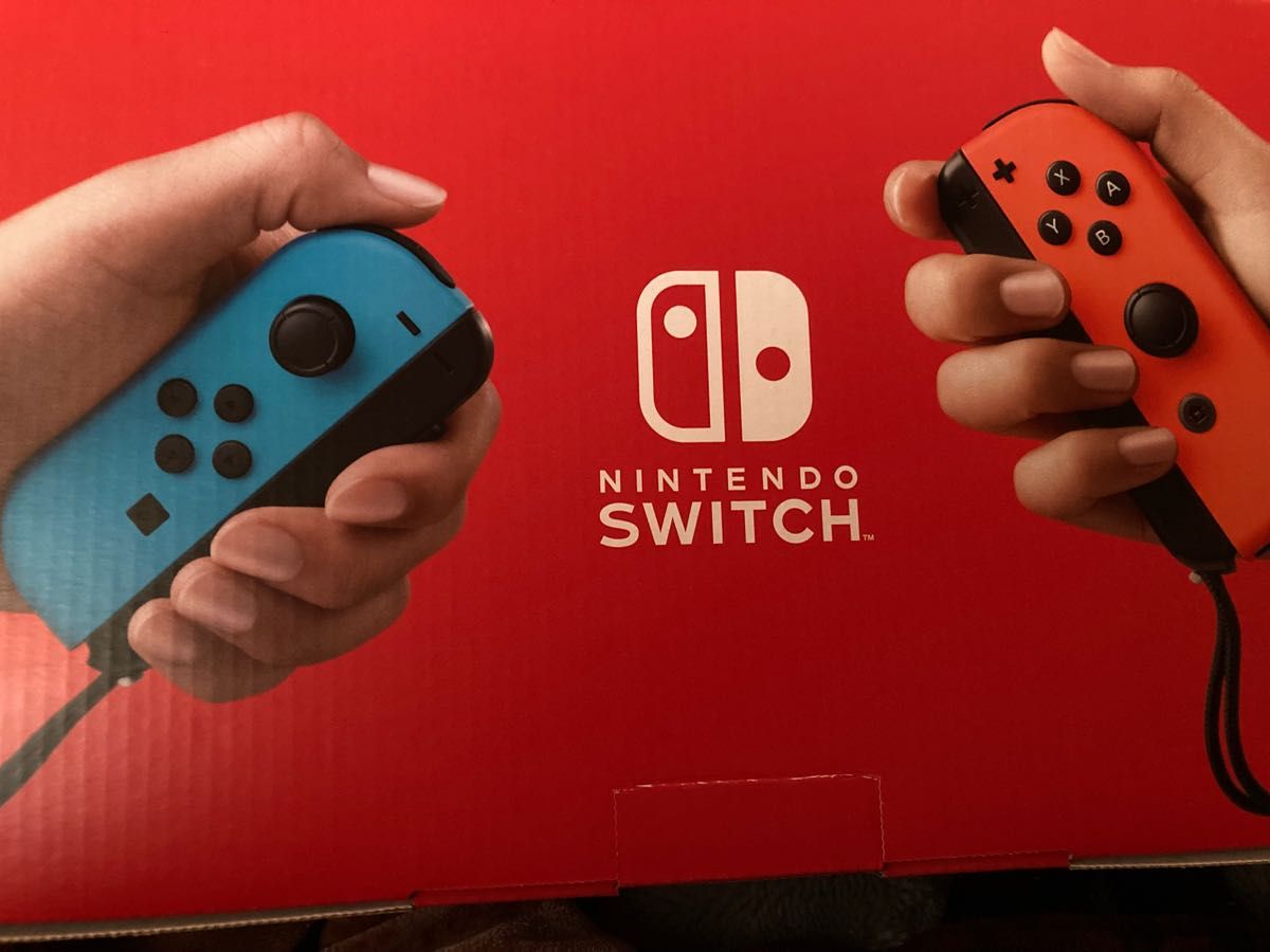 Nintendo Switch Joy-Con(L) ネオンブルー/(R) ネオンレッド 新品未