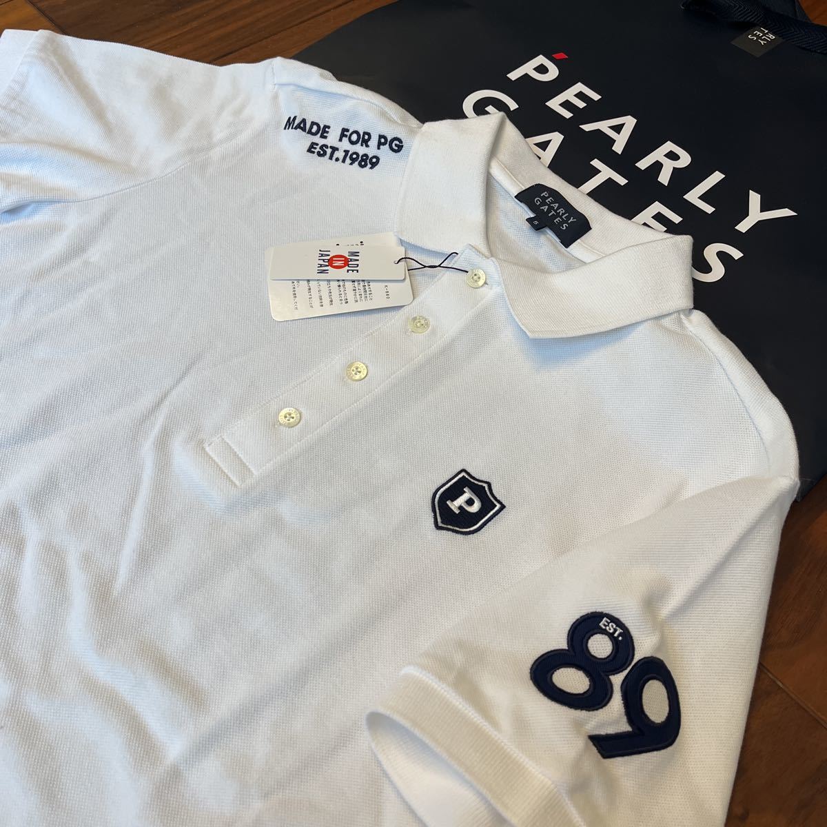 全国宅配無料 パーリーゲイツ GATES PEARLY 未使用!正規品!日本製