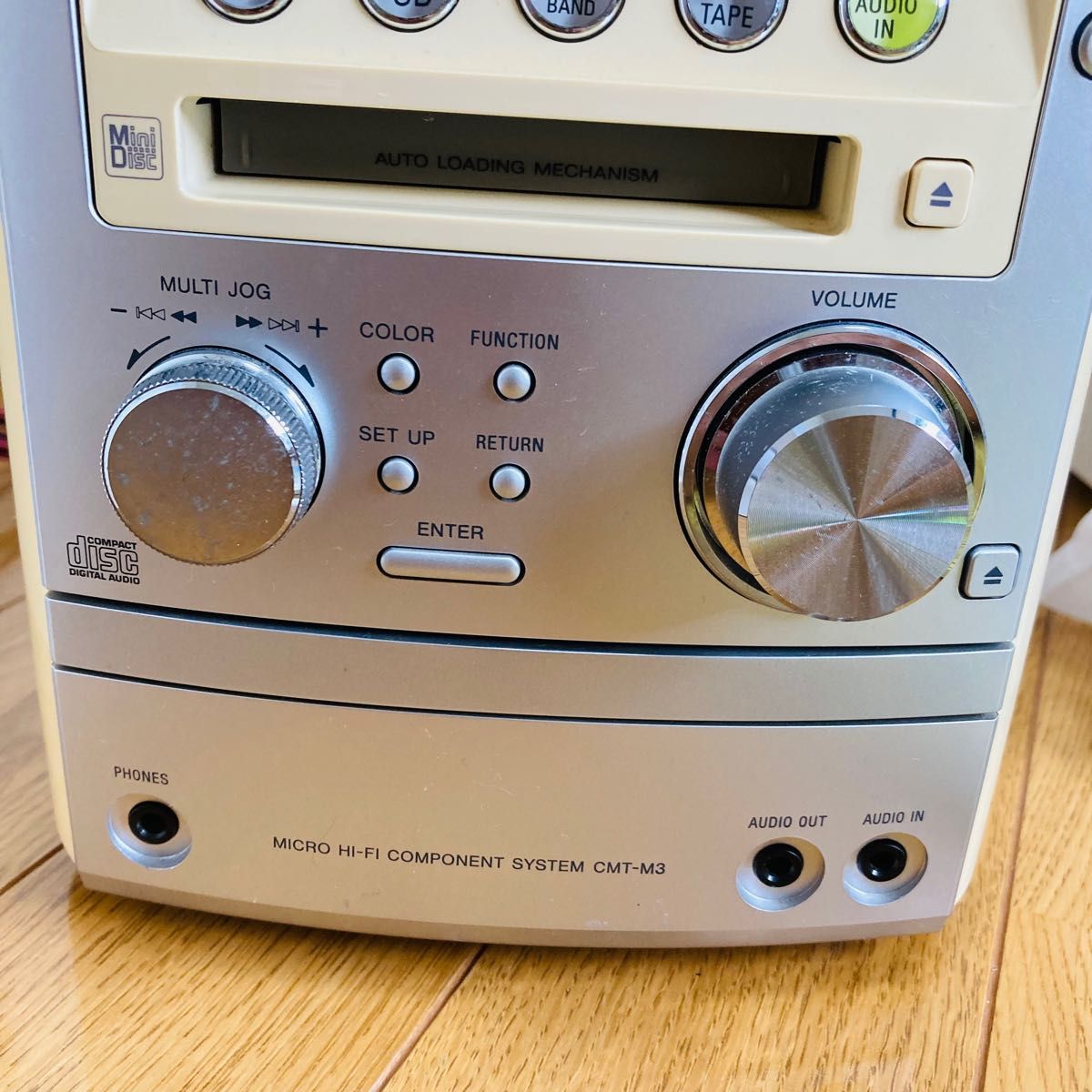 ソニー SONY コンポ MD/CD/カセットコンポ HCD-M3 中古品 システム