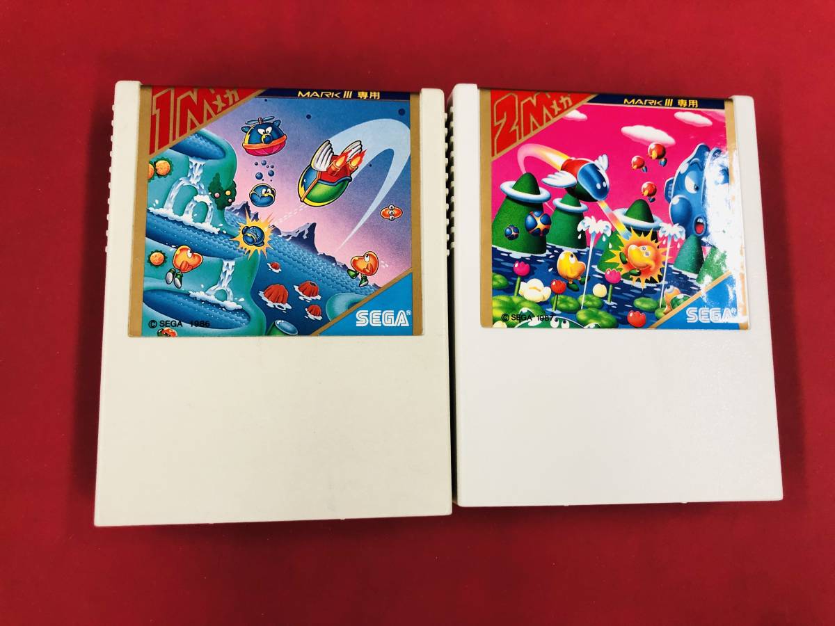  fantasy Zone 1 2 Ⅰ Ⅱ Sega Mark Ⅲ 3 including in a package possible! immediately successful bid!! large amount exhibiting!!