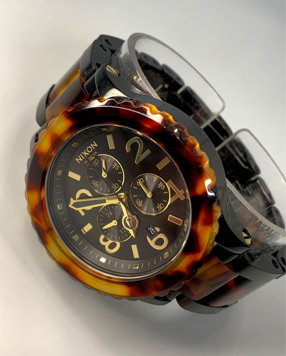 Nixon ニクソン 42-20 鼈甲 べっ甲 クォーツ腕時計|PayPayフリマ