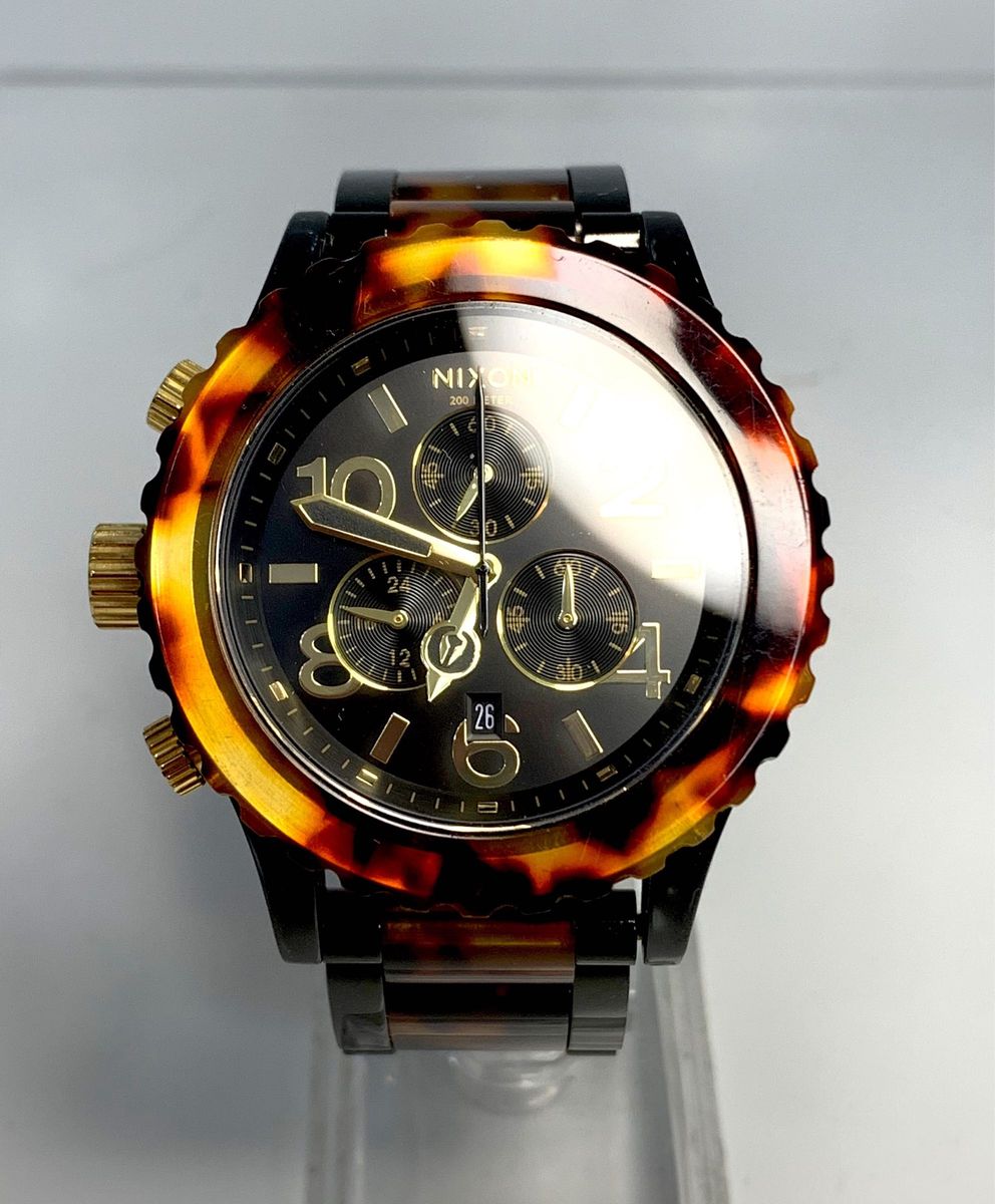 Nixon ニクソン 42-20 鼈甲 べっ甲 クォーツ腕時計|PayPayフリマ