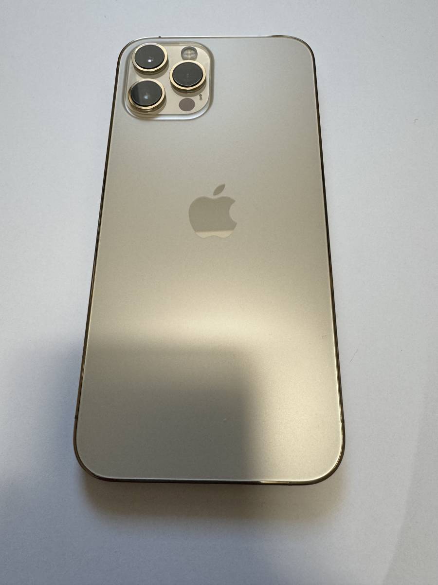史上一番安い iPhone12 PRO MAX 256GB ゴールド 超美品 おまけ多数