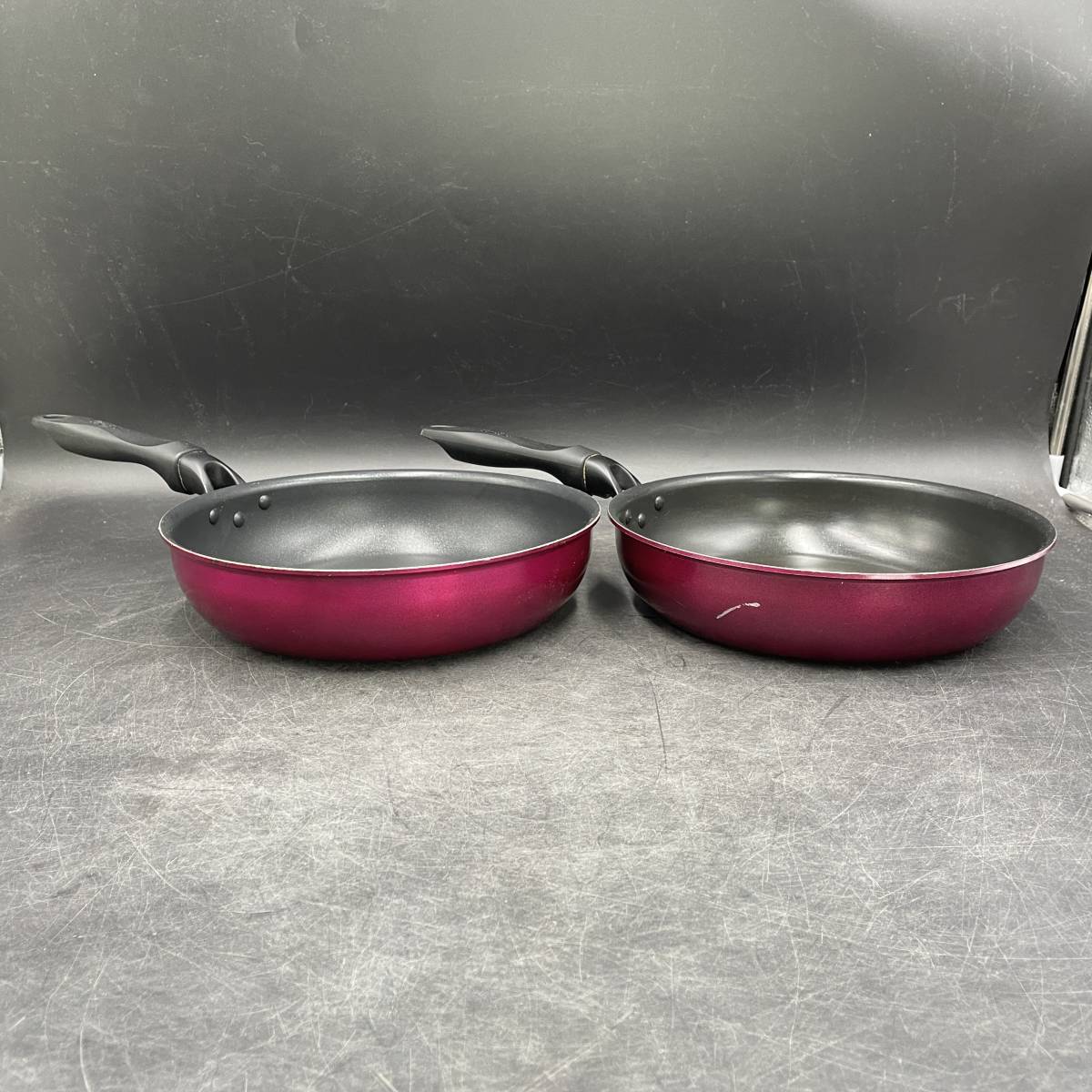THERMOS/ Thermos fry pan 2 point set single-handled pot 