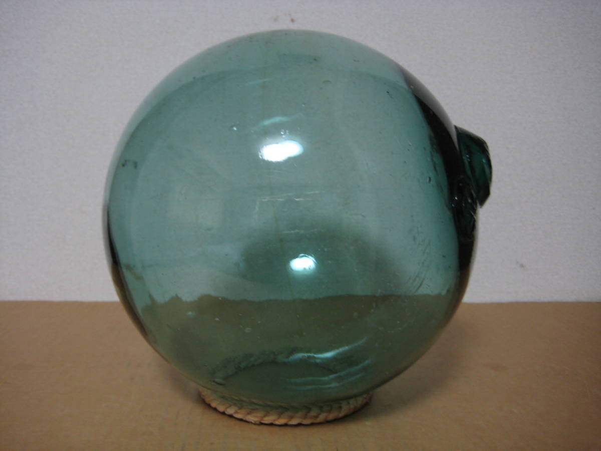 当時物　大きい　ガラス浮き玉　直径約27㎝　現状品　　古道具　漁業　ガラス玉　気泡　_画像5