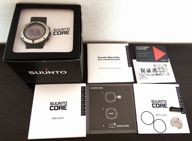 新発売 中古美品 SUUNTO CORE 付属品、おまけ付 スント