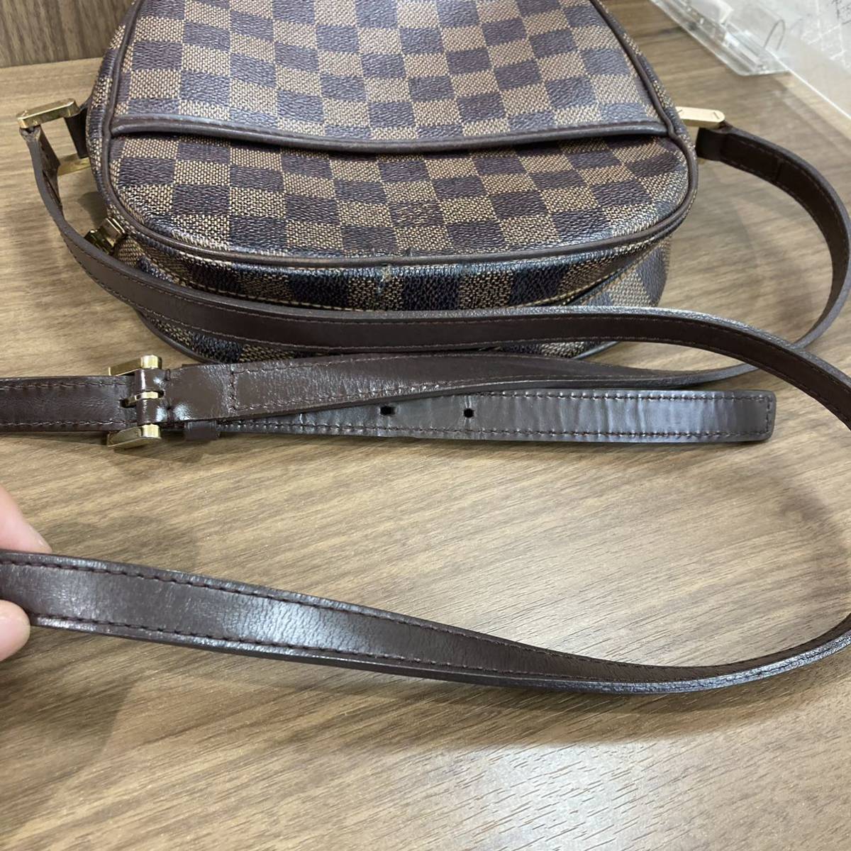 LOUIS VUITTON ルイヴィトン ダミエ イパネマPM ショルダーバッグ ワンショルダーバッグ レディース ブランド ファッション おしゃれ 人気_画像3