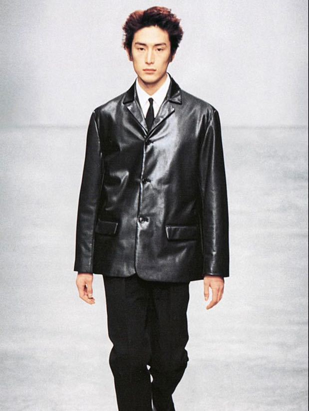 1998FW-1999FW PRADA VINTAGE leather jacket プラダアーカイブ 1998FW-1999FW PRADA VINTAGE leather jacket プラダアーカイブ