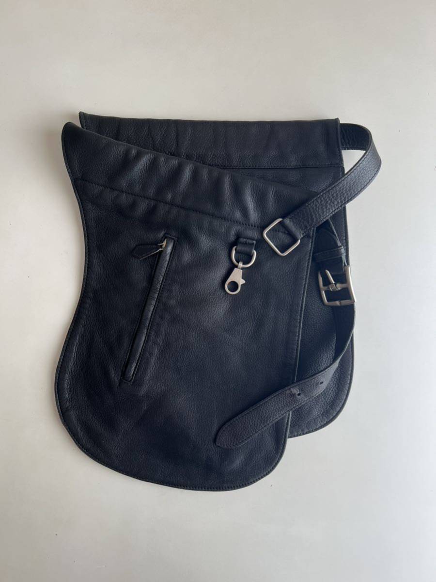 2000SS HERMES by Margiela west bag エルメス　マルジェラ　レザーウエストバッグ　archive vintage