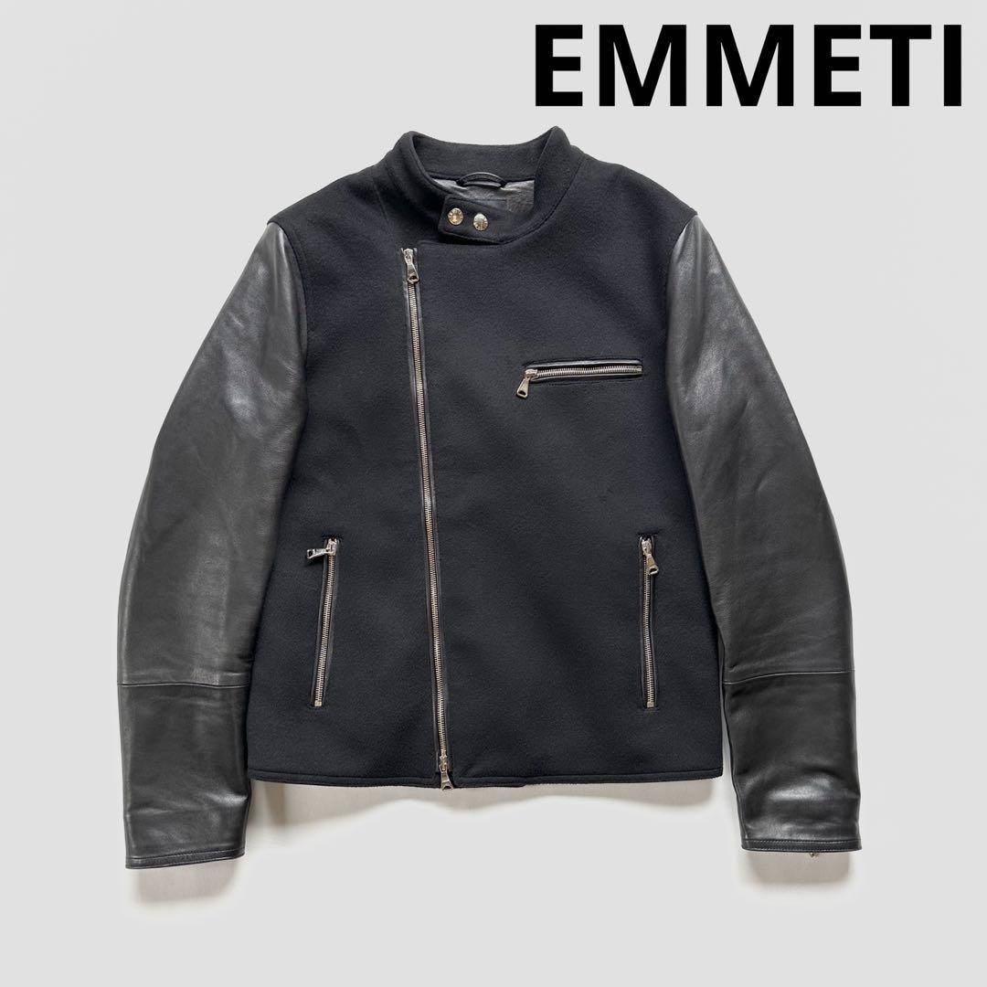 NEW限定品】 エンメティ EMMETI FIESOLE 国内正規 ブルゾン 黒