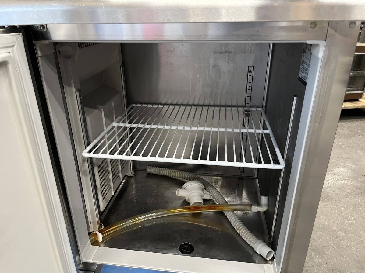 N-098 ホシザキテーブル形冷蔵庫　RT-90SNG 2019年　幅900×奥行600×高さ800mm 厨房機器 飲食店 店舗　業務用_画像2
