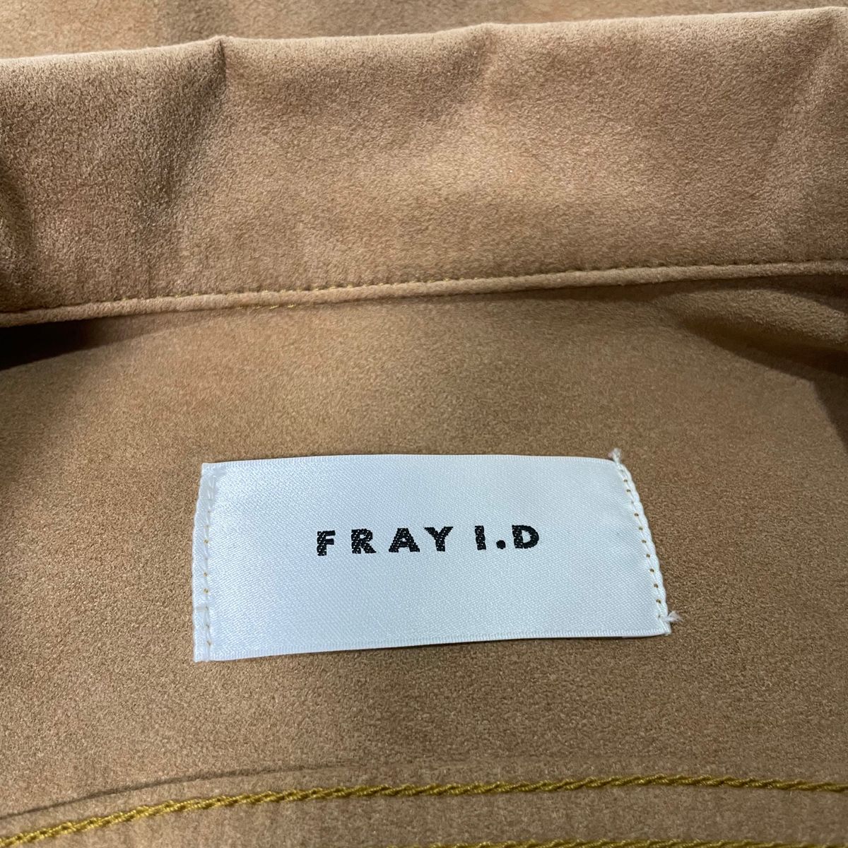 FRAY I.D フレイアイディー ジャケット 人工皮革 スエード調