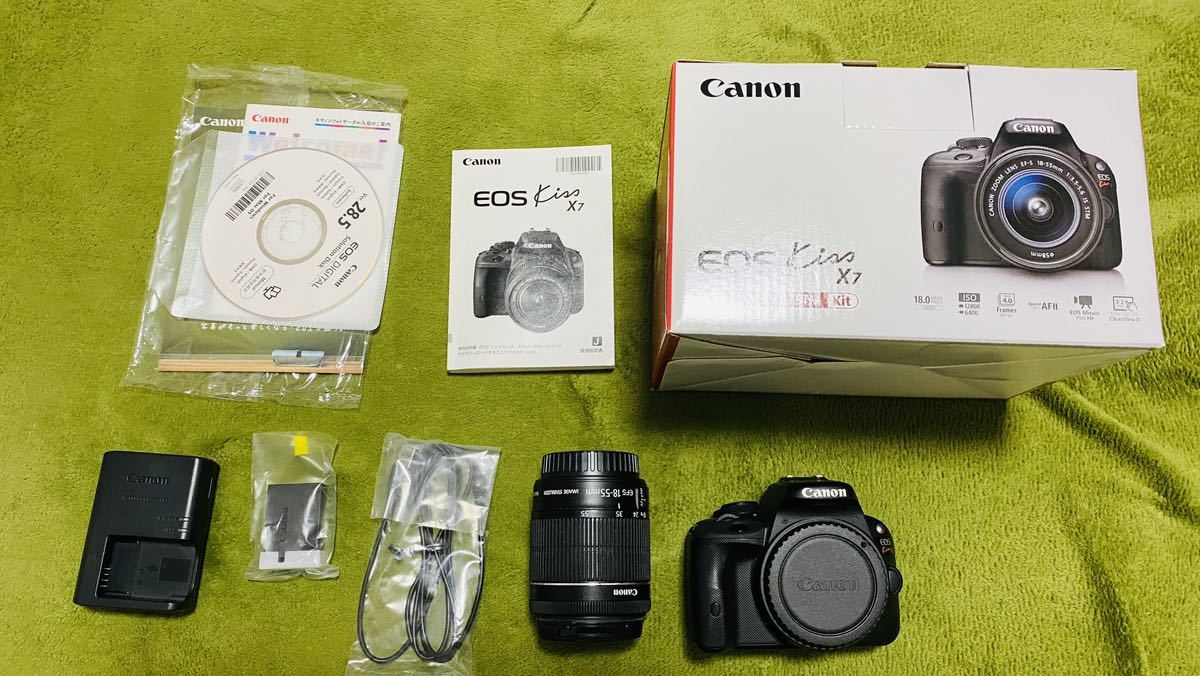 驚きの値段で】 EOS キャノン Canon Kiss 一眼レフカメラ X7 キヤノン