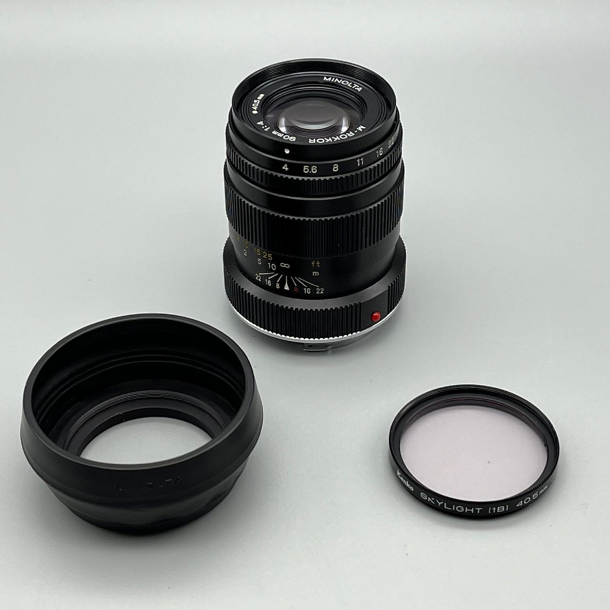 MINOLTA M-ROKKOR 90mm f4 ミノルタ Mロッコール Leica ライカ Mマウント ジャンク品