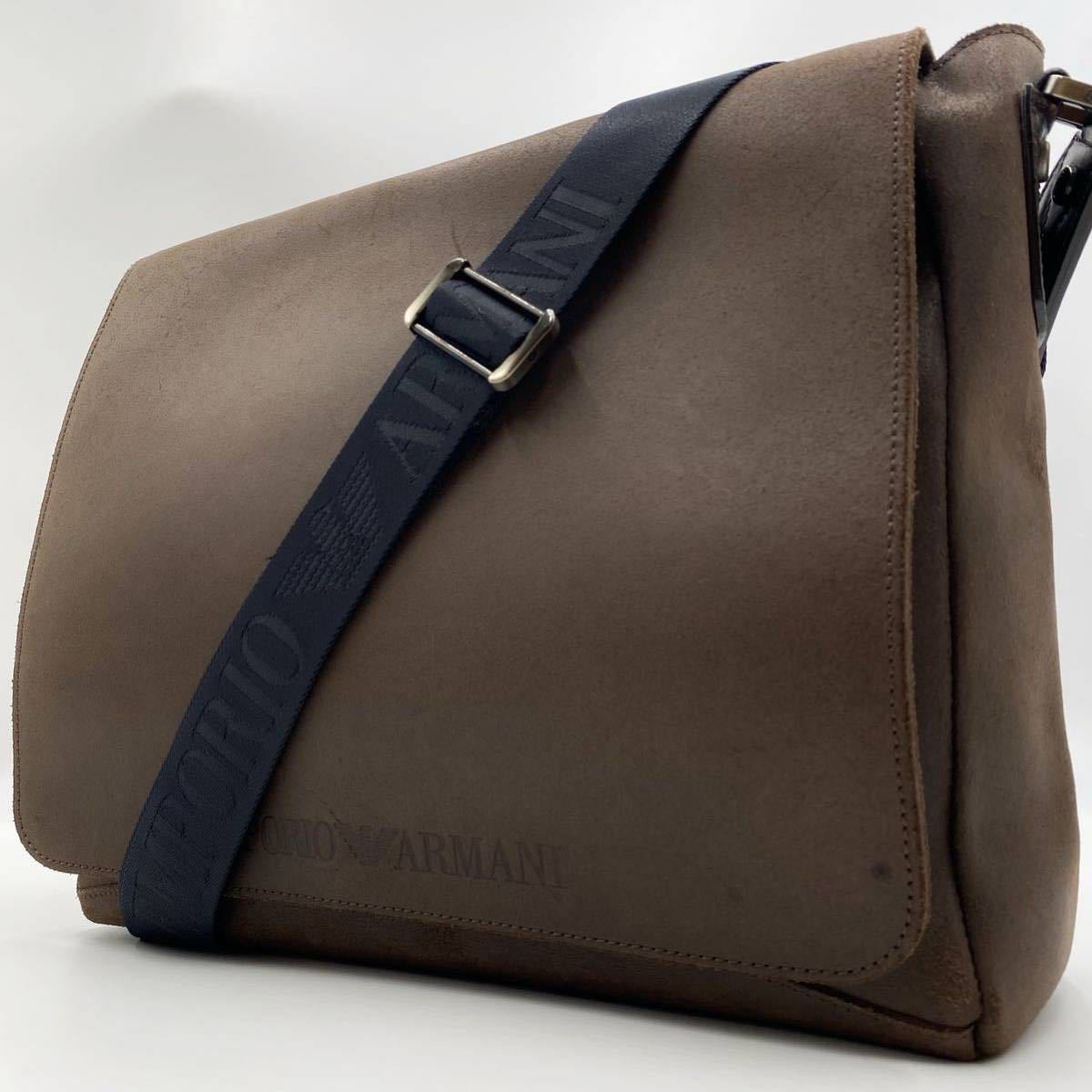 1円【美品】 エンポリオアルマーニARMANI ショルダーバッグ