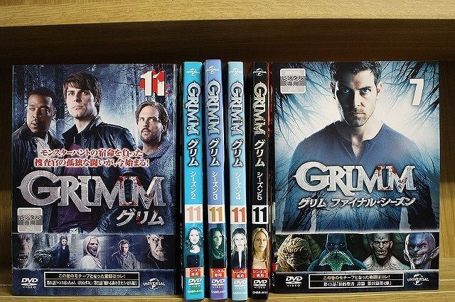 安価 ワタナベ DVD GRIMM Z3D1366a レンタル落ち ※ケース無し発送 全62