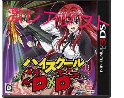ハイスクールDD 3DS激レア プレミア商品買って大切にしてまし ハイスクールDD 3DS激レア プレミア商品買って大切にしてまし