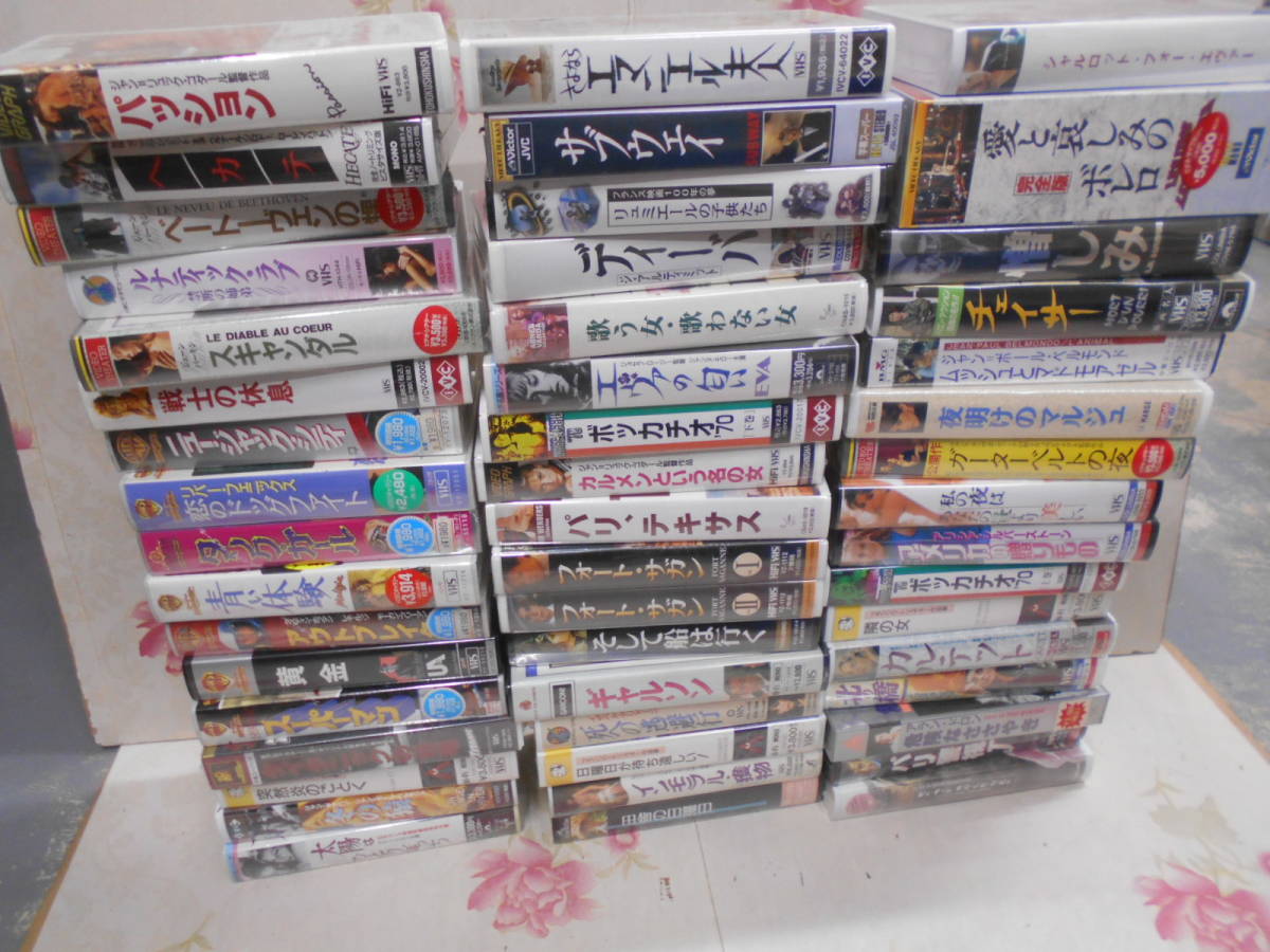 最旬トレンドパンツ ◎☆/6/洋画メイン VHS ビデオテープ 51本セット