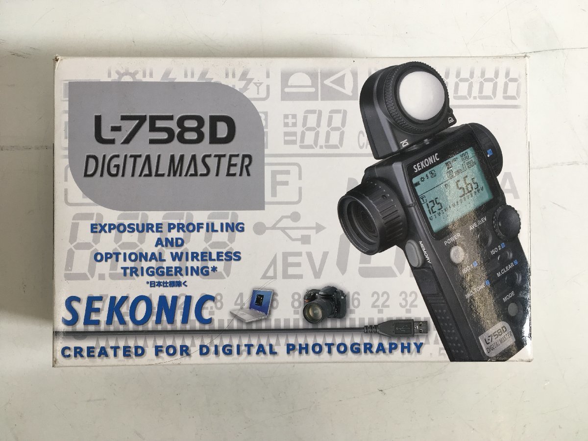 ヤフオク! - SEKONIC セコニック デジタルマスター L-758D...