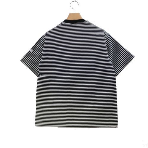 ORCIVAL オーシバル 19SS CREW NECK HIGH COTTON S/S T-SHIRT Tシャツ 1 ブラック ホワイトの画像2