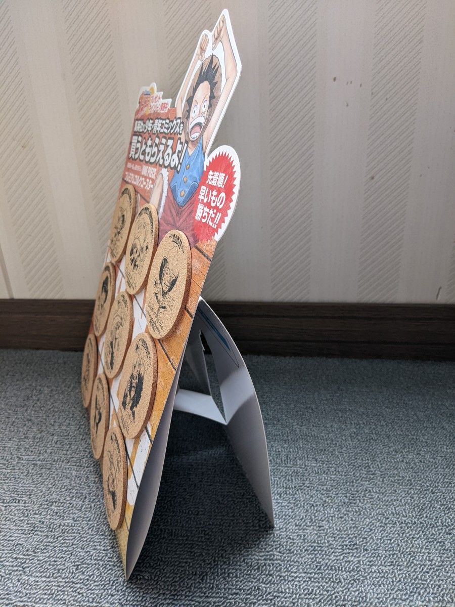 ワンピース Chocomoo 描き下ろし　オリジナルコルクコースター　全10種 ☆紅茶花伝×ワンピース☆Chocomoo描き下ろし オリジナルコルク