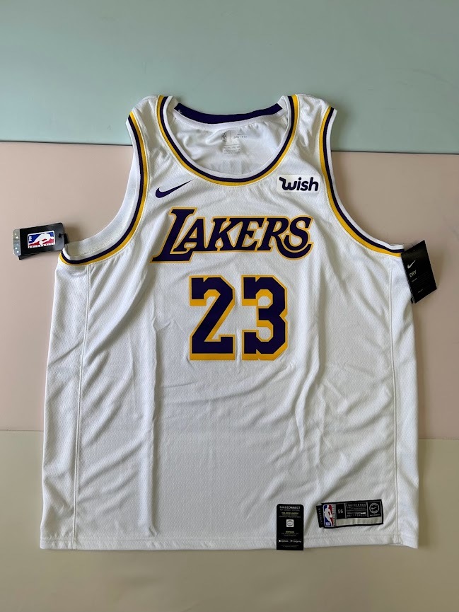 LeBron James レブロン・ジェームズ Los Angeles Lakers ロサンゼルス・レイカーズ Swingman Jersey スウィングマンジャージ_画像1