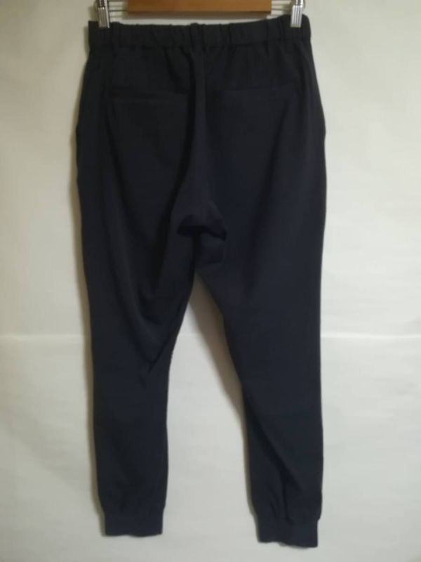 The DUFFER of ST.GEORGE JERSEY JOG PANTS：ストレッチジャージ スキニージョガーパンツ ネイビー サイズM 定価9900円_画像8