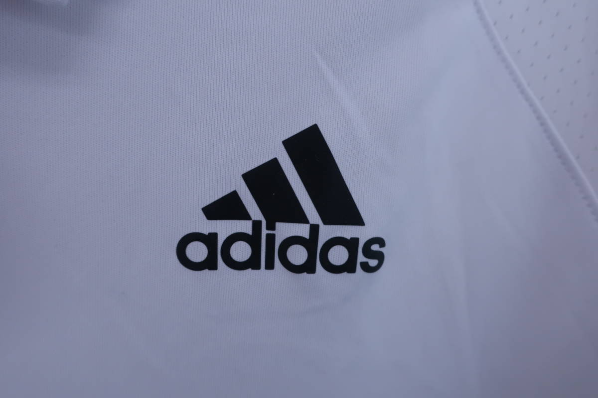 【感謝セール】【未使用品】adidas(アディダス) ポロシャツ 白 メンズ O GL5416 ゴルフウェア 2306-0200 新品_画像3
