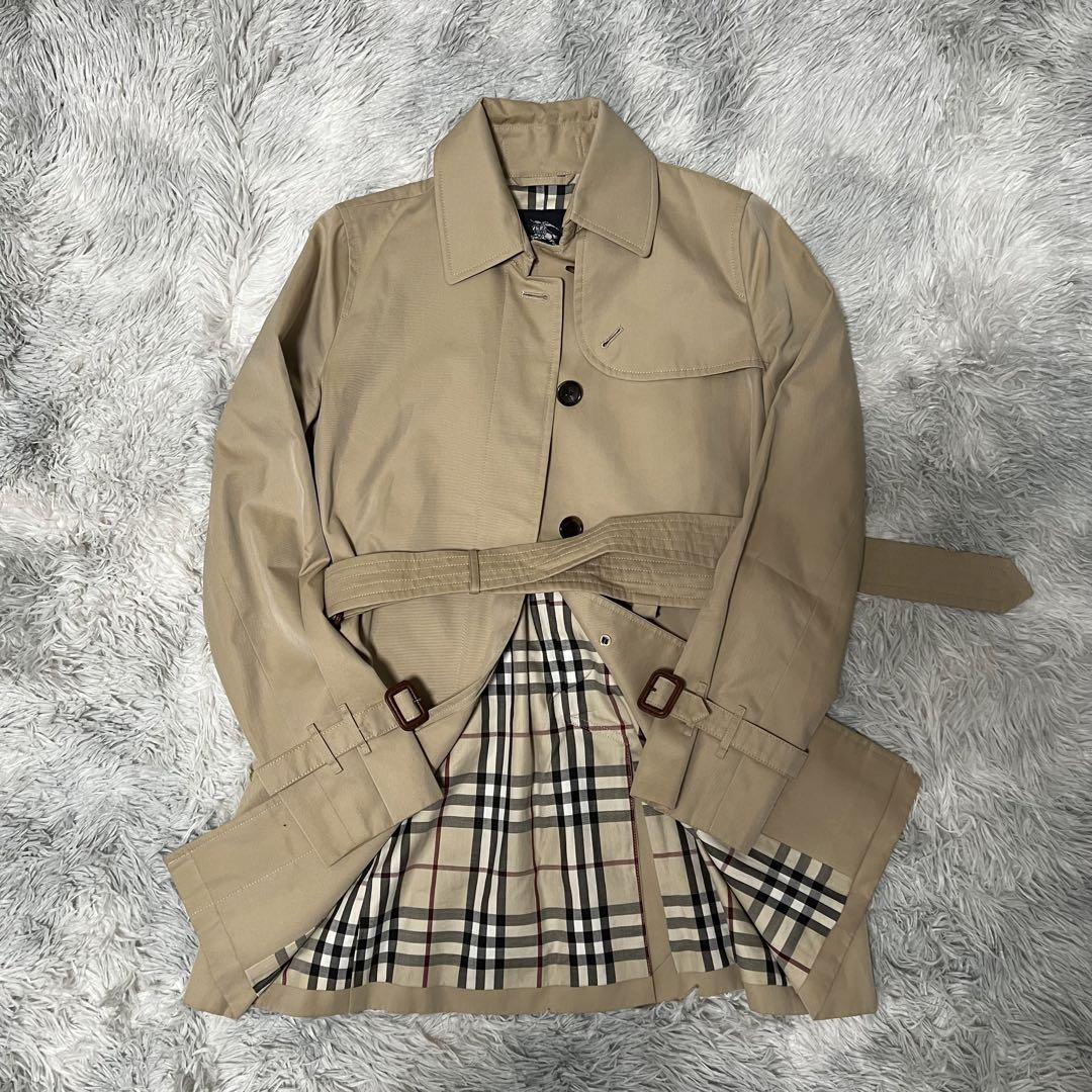 最旬トレンドパンツ 極美品 BURBERRY LONDON トレンチコート メガ