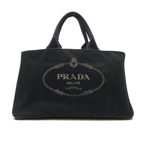 保存版】 PRADA プラダ トートバッグ バッグ ベージュ キャンバス