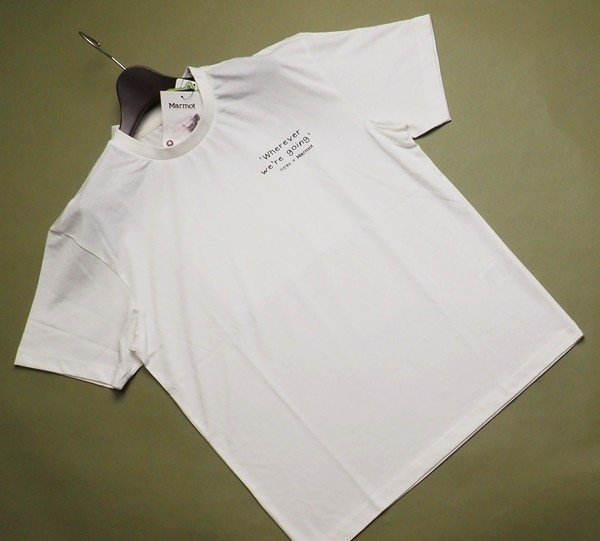  new goods regular Marmot Marmot abroad limitation . water speed . deodorization anti-bacterial 84 Bishop Round short sleeves T-shirt 100(L) white (WH) company store buy 