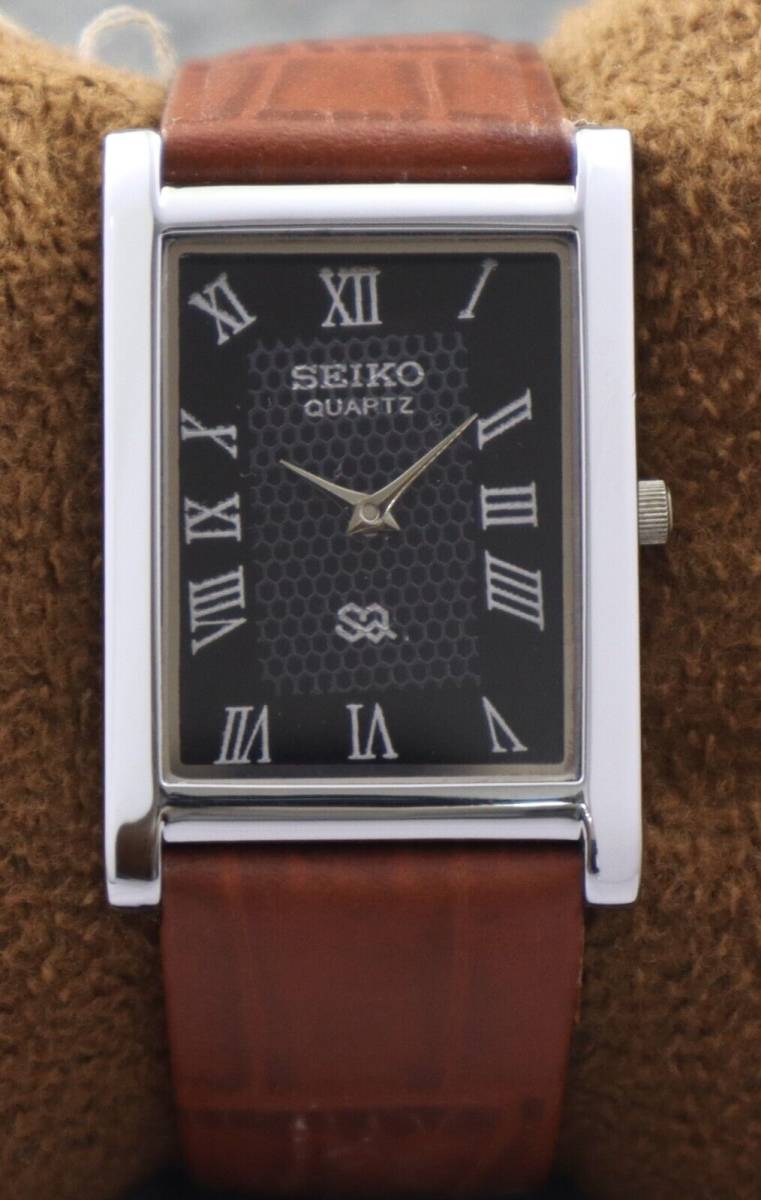 ★OH済★美品★セイコー SEIKO 日本未発売 海外限定品 ヴィンテージ アンティーク クォーツ スリム 男性 メンズ 腕時計 ウォッチ☆送料無料_画像2