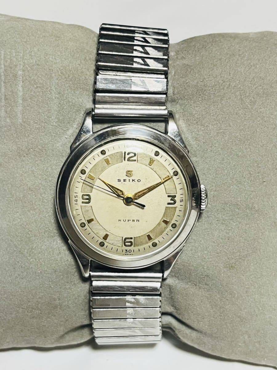 中古】 新品未使用 seiko5 sports GMT ネイビー SBSC003 腕時計