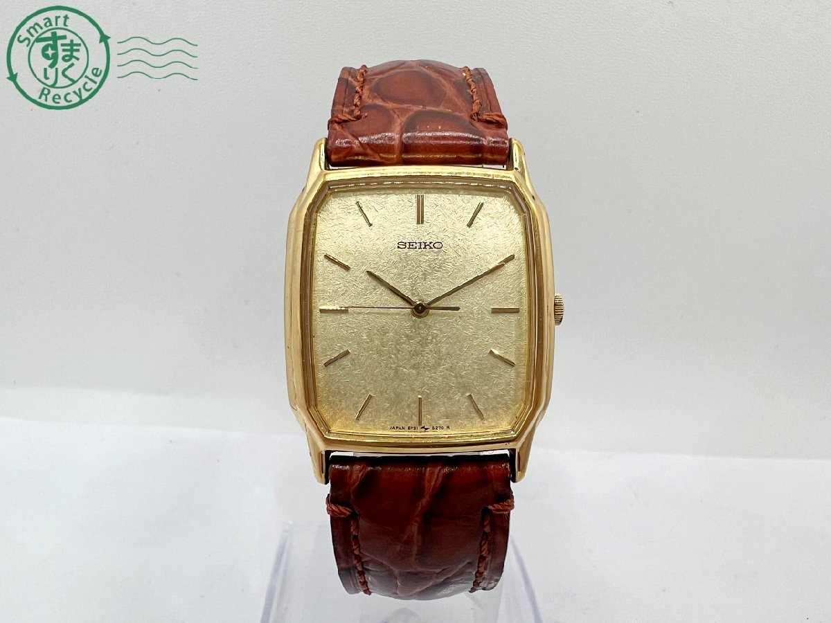 SEIKO セイコー 腕時計 ゴールド 3針 5P31-5180 時計 SEIKO セイコー 腕時計 ゴールド 3針 5P31-5180 時計