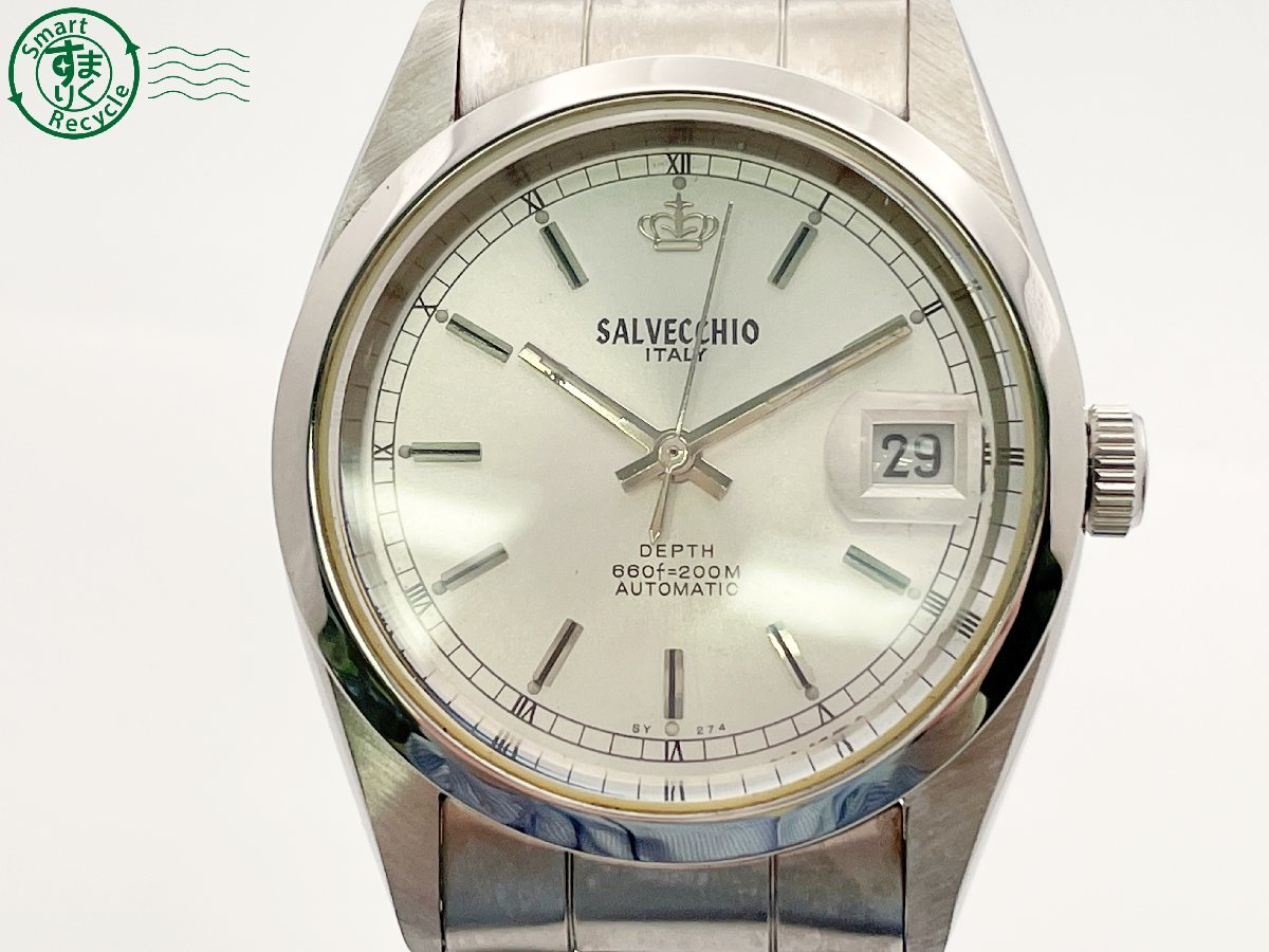 09421806 ＃ SALVECCHIO サルベッキオ ITALY DEPTH 660f=200M 腕時計