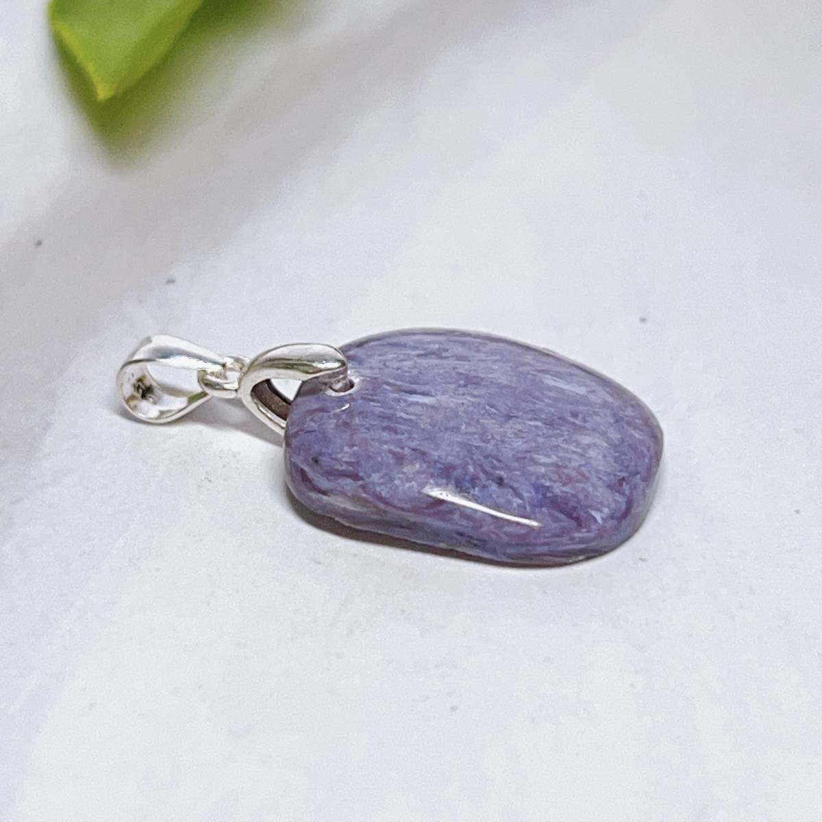 【E6863】チャロアイト＊ペンダント＊Charoite＊Pendant_画像2