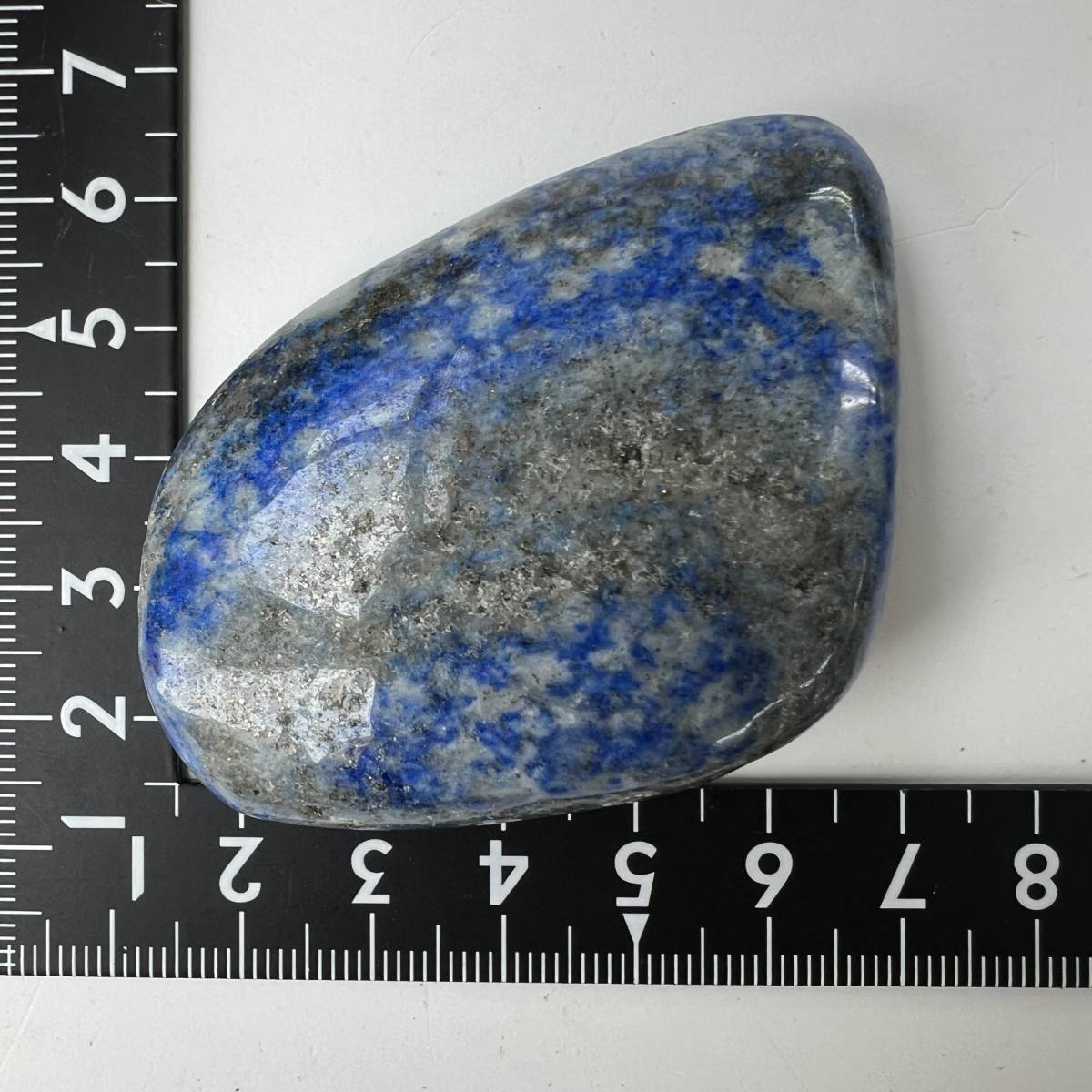 【E22388】 ラピスラズリ ペブル タンブル 磨き石 握り石 天然石 パワーストーン_画像1