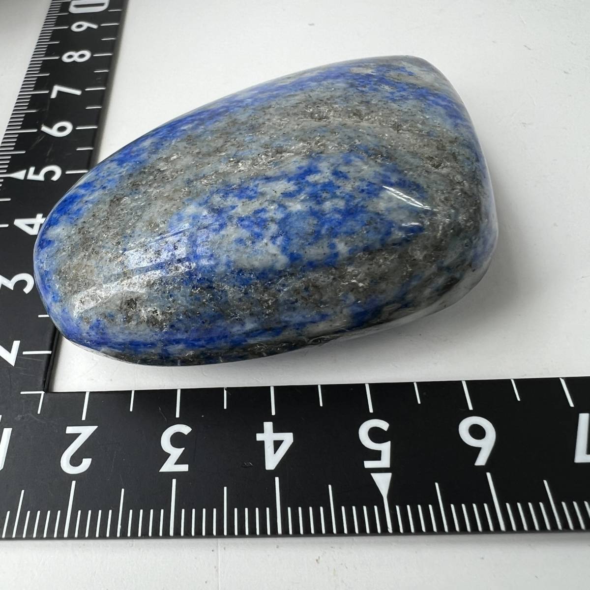 【E22388】 ラピスラズリ ペブル タンブル 磨き石 握り石 天然石 パワーストーン_画像2