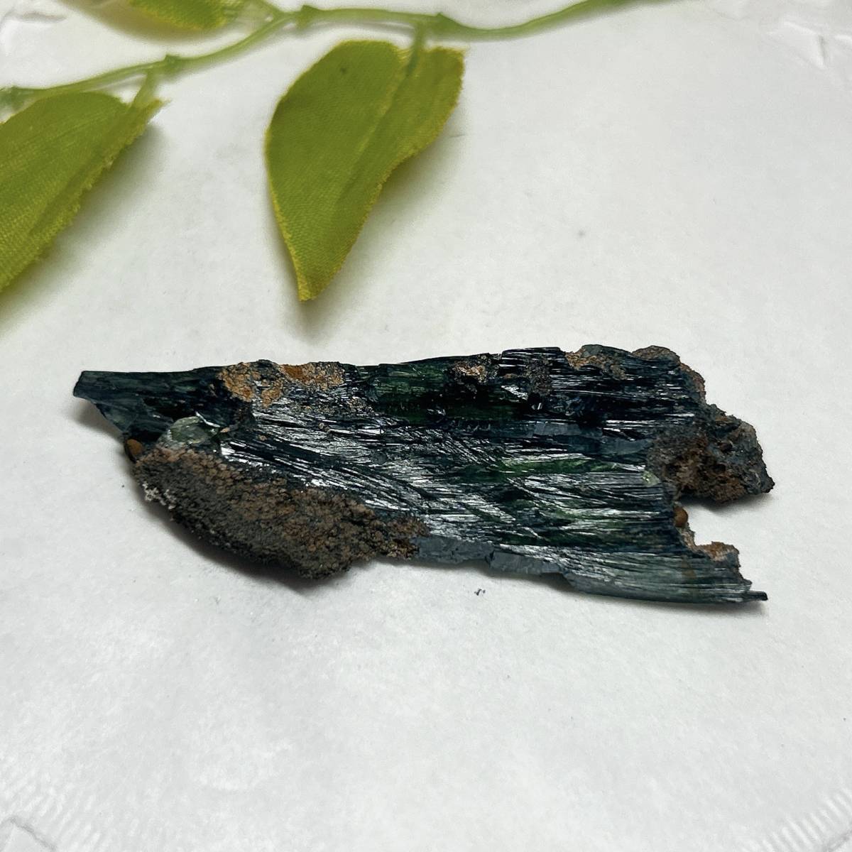 【E7099】藍鉄鉱 Vivianite ビビアナイト ヴィヴィアナイト 天然石 原石 鉱物 パワーストーン_画像4